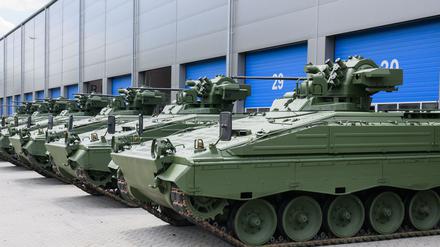 Wieder aufbereitete Marder-Schützenpanzer