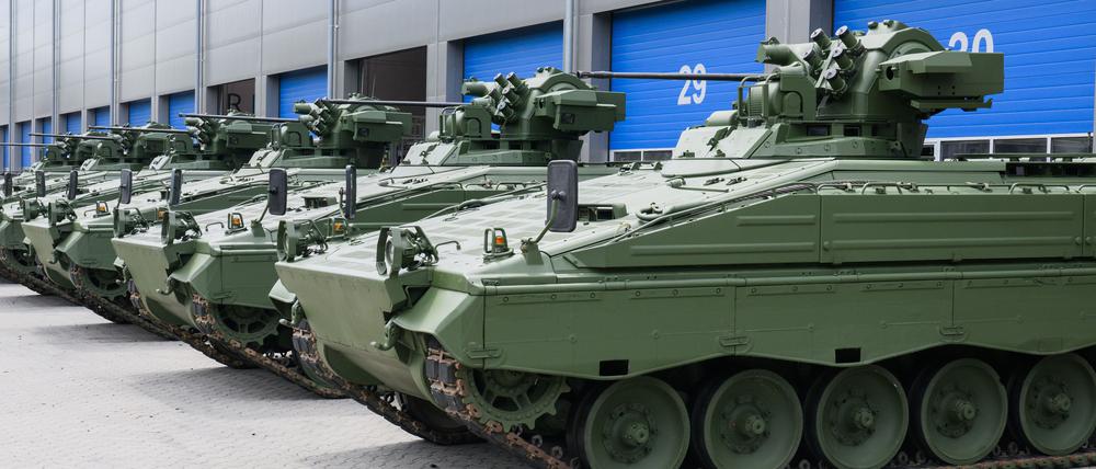 Wieder aufbereitete Marder-Schützenpanzer