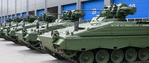 Wieder aufbereitete Marder-Schützenpanzer