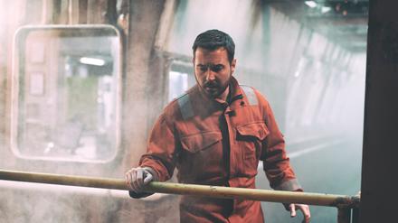 Wer lockt da aus der Tiefe? Martin Compston in „The Rig“.