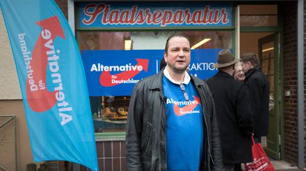 Im Februar 2017 eröffnete Andreas Wild im Jungfernstieg 4b in Lichterfelde sein Bürgerbüro, die „Staatsreparatur“. Jetzt soll dort auch die Geschäftsstelle des Bezirksverbands einziehen. 