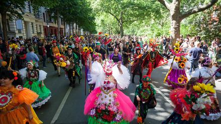 Karneval der Kulturen Berlin im Jahr 2018.