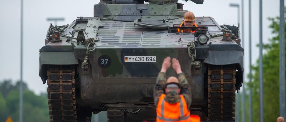 Deutschland wird weitere Panzer des Typs Marder an die Ukraine liefern.