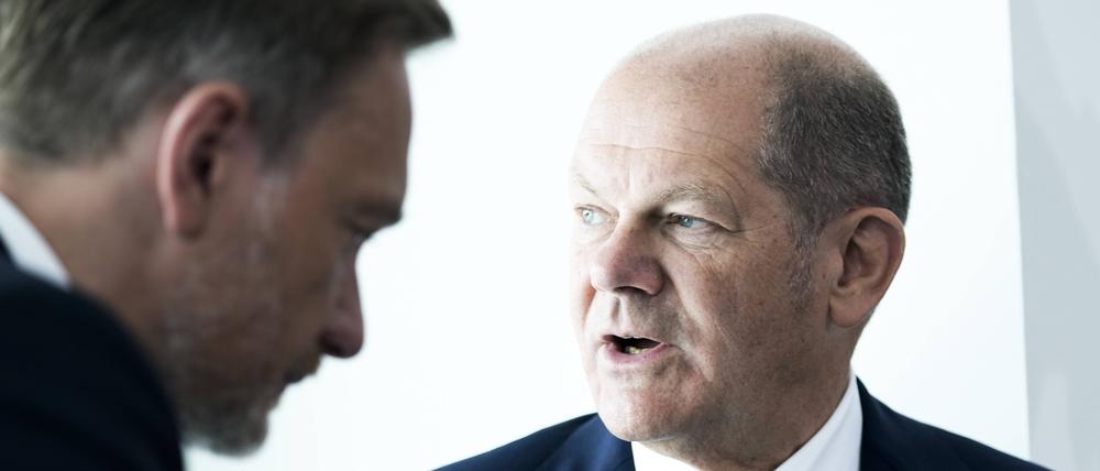 Wachsendes Zinsrisiko ist eine Herausforderung für Bundeskanzler Olaf Scholz und seinen Finanzminister Christian Lindner.