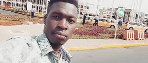 Edwin Chiloba auf einem Selfie-Foto. 