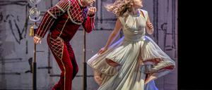 Szene aus Carl Heinrich Grauns Oper „Silla“.