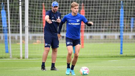 Plötzlich Nummer eins? Maximilian Mittelstädt könnte davon profitieren, dass Marvin Plattenhardt im Trainingslager von Hertha BSC fehlt.