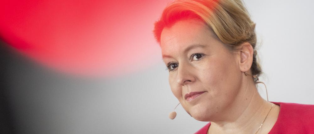 Franziska Giffey (SPD), Regierende Bürgermeisterin von Berlin.