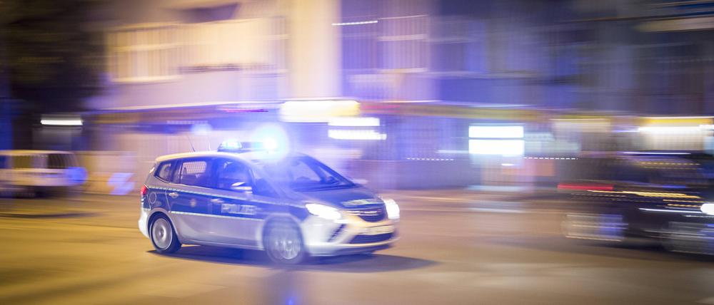 Ein Einsatzwagen der Berliner Polizei (Symbolbild)