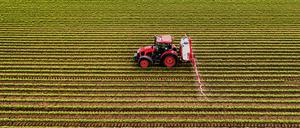 Der Düngerabsatz in Deutschland ist stark gesunken. 