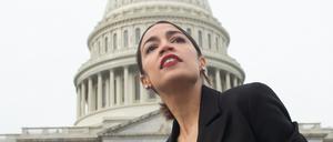 Die US-Kongressabgeordnete Alexandria Ocasio-Cortez.