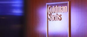 Logo des Geldhauses Goldman Sachs. 