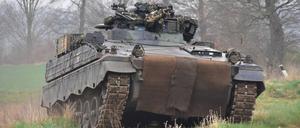 Deutschland liefert der Ukraine unter anderem 25 weitere Schützenpanzer vom Typ Marder.