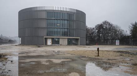 Außenansicht des Globe Theaters..