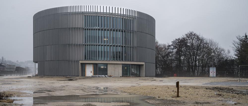 Außenansicht des Globe Theaters..