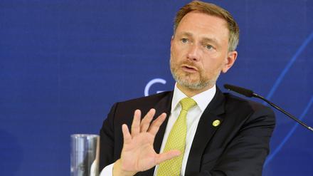 Bundesfinanzminister Christian Lindner.