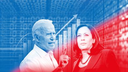 Der neue US-Präsident Joe Biden und seine Stellvertreterin Kamala Harris.