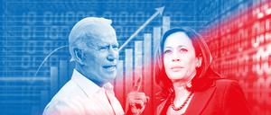 Der neue US-Präsident Joe Biden und seine Stellvertreterin Kamala Harris.