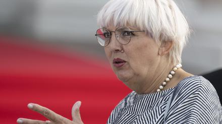 Claudia Roth (Bündnis 90/Die Grünen), Staatsministerin für Kultur und Medien.