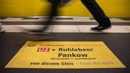 Auf der U2 wird seit Wochen gependelt. Das bleibt auch noch lange so. Nun ist auch noch der Nord-Süd-Tunnel der S-Bahn gesperrt.