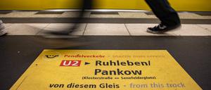 Auf der U2 wird seit Wochen gependelt. Das bleibt auch noch lange so. Nun ist auch noch der Nord-Süd-Tunnel der S-Bahn gesperrt.
