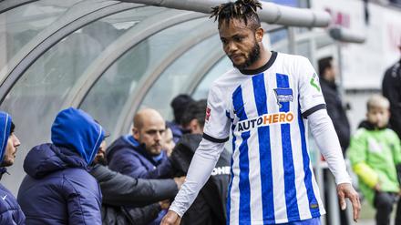 Außen vor. Chidera Ejuke fehlt Hertha BSC beim Pflichtspielauftakt gegen den VfL Bochum.