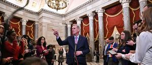 Kevin McCarthy nach seiner Wahl zum Sprecher des Repräsentantenhauses
