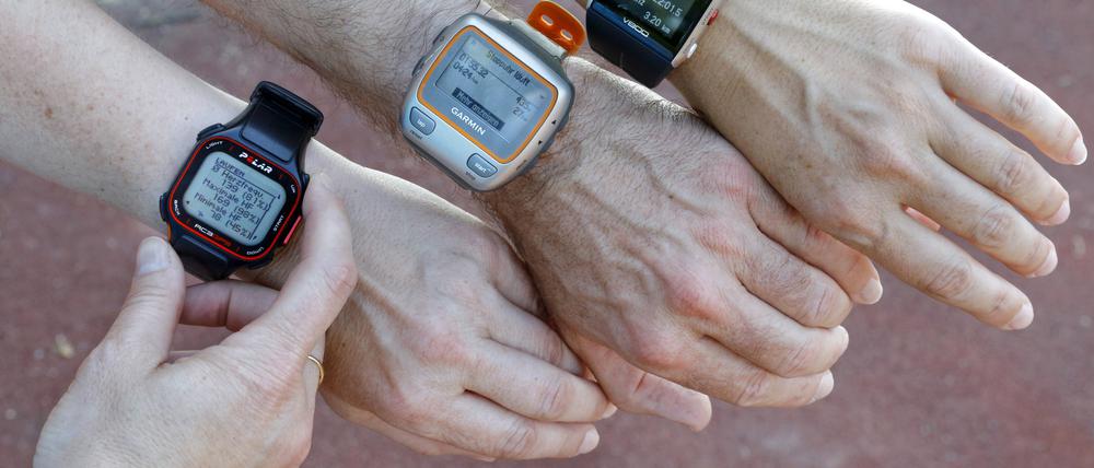 Fitnessarmbänder zur Selbstoptimierung