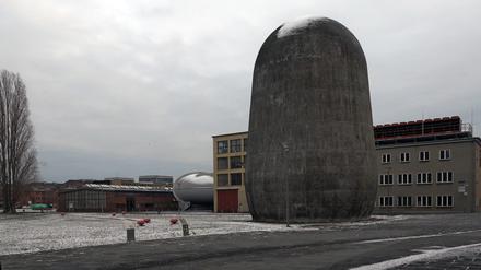 Menschenleer. Der Technologiepark Adlershof.