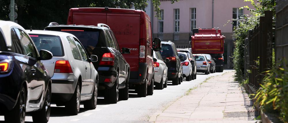 Auch in dieser Woche ist in Potsdam mit Stau zu rechnen. 