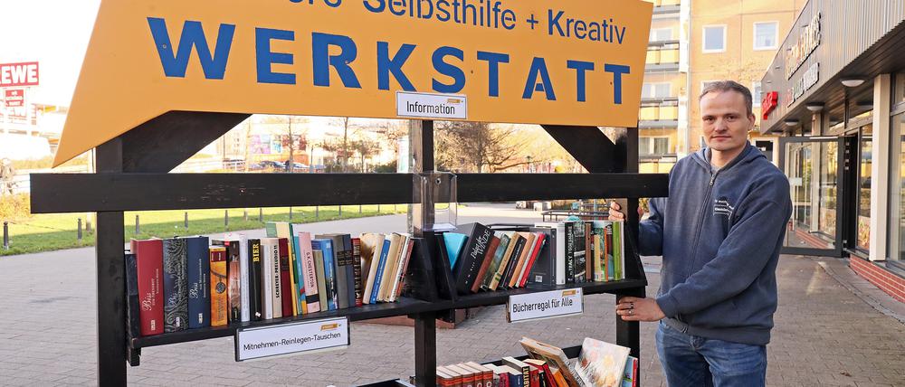 Ronny Gillmeister ist Kiezkümmerer für den Erlenhof.