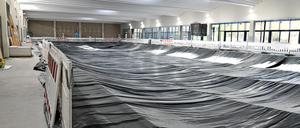 Die Renovierungsarbeiten im Berliner Stadtbad Tiergarten haben 2019 begonnen.