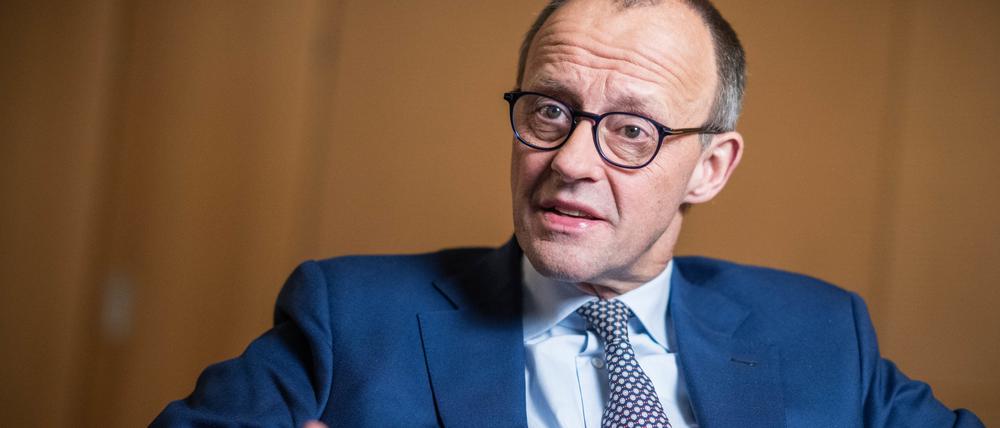 CDU-Chef Friedrich Merz.