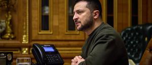 Der ukrainische Präsident Wolodymyr Selenskyj