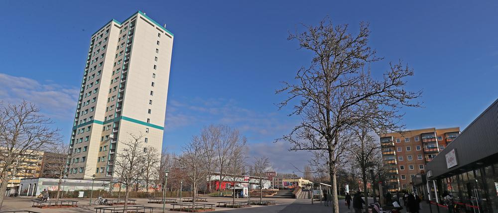 Am und um den Marktplatz am Schlaatz gibt es aktuell keinen Supermarkt.