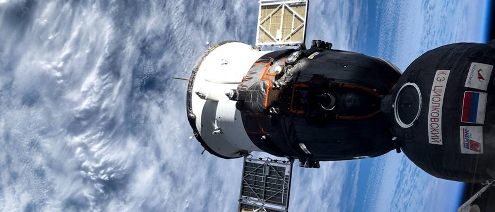 Das russische Raumschiff Sojus MS-22 hat ein Leck im Kühlsystem.
