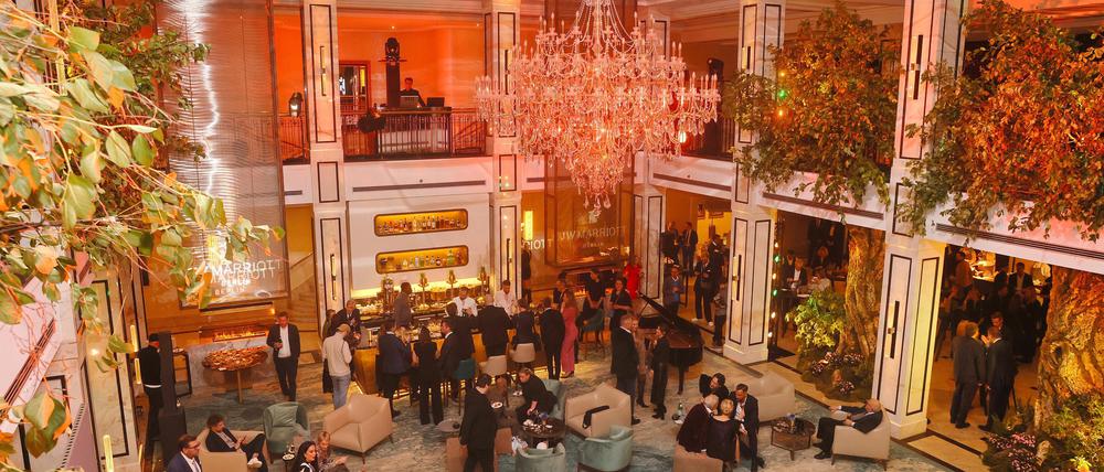 Mit einer Gala wurde das Debüt des Hotels am Montag gefeiert.