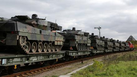 Panzer auf Schienen