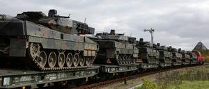 Panzer auf Schienen