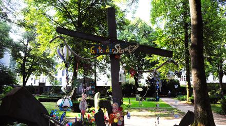 Der „Garten der Sternenkinder“ auf dem Alten St.-Matthäus-Kirchhof in Schöneberg