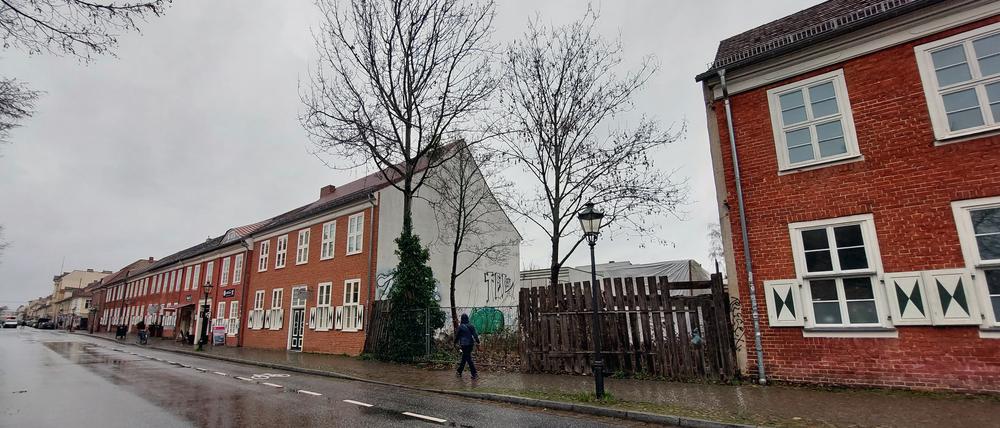 Die Baulücke in der Gutenbergstraße 81 soll nach historischem Vorbild geschlossen werden. 