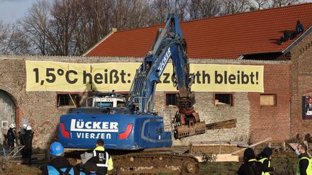 Lützerath wird es wohl bald nicht mehr geben.