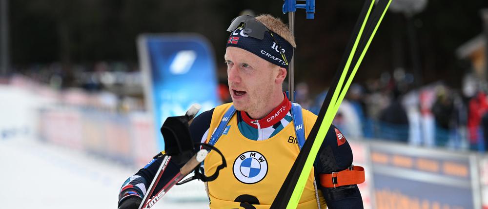 Johannes Thingnes Bö aus Norwegen ist derzeit kaum zu schlagen.