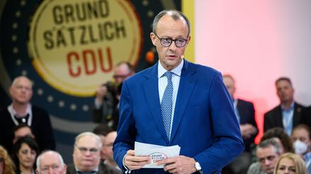 Friedrich Merz ist Vorsitzender der CDU.
