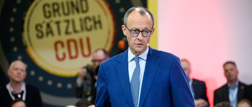 Friedrich Merz ist Vorsitzender der CDU.