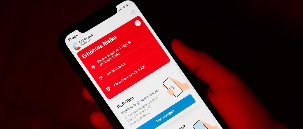 Die App zeigt an, ob man sich längere Zeit in der Nähe eines Corona-Erkrankten aufgehalten hat.