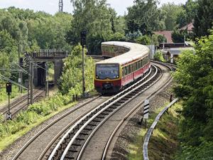 S-Bahn in Berlin.