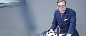Philipp Amthor bei einer Rede im Deutschen Bundestag.