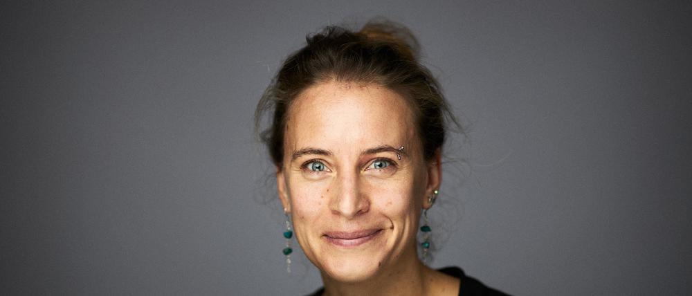 Zu sehen ist die Forscherin Dr. Friederike Otto, Fotocredit: David Fisher