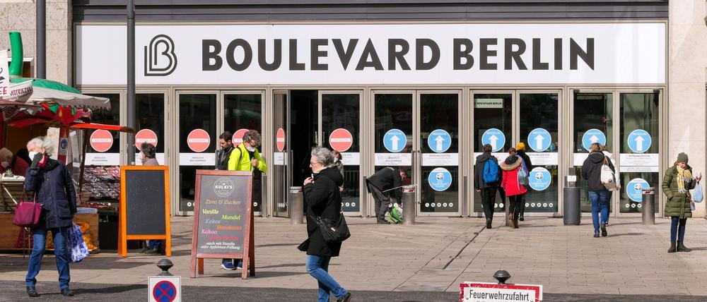 Die Eigentümer wollen das Einkaufscenter Boulevard Berlin in der Schloßstraße im Ortsteil Steglitz umgestalten.